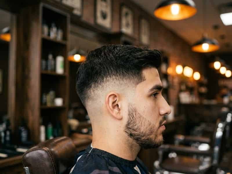Corte de cabello fade para hombre en Tulancingo